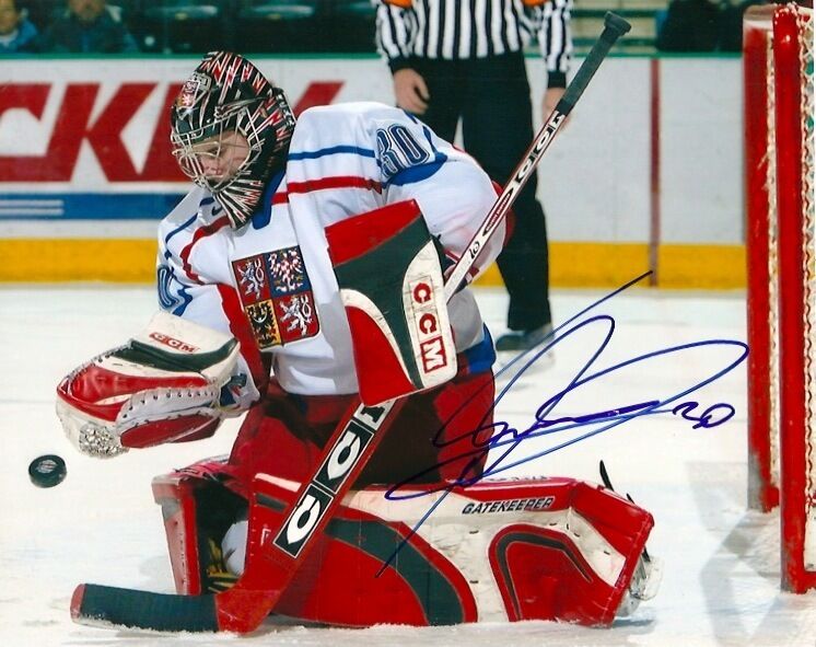 Team Czech Marek Schwarz Signed Autographed 8x10 Photo Poster painting COA