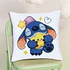 Cartoon-11CT Stamped Cross Stitch Pillowcase 45*45cm