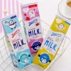 Creative Stationery Milk Box Shape Student Pens Storage Bag Back to School Gift