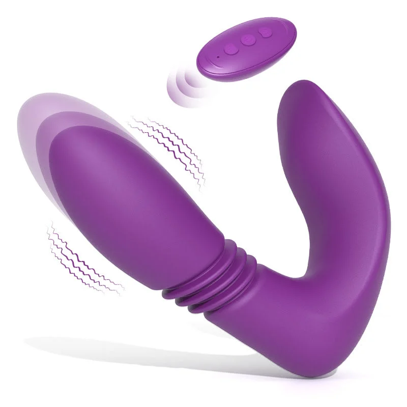 Asisa - Super Powerful 12 Vibrating 3 Thrusting Stimulator