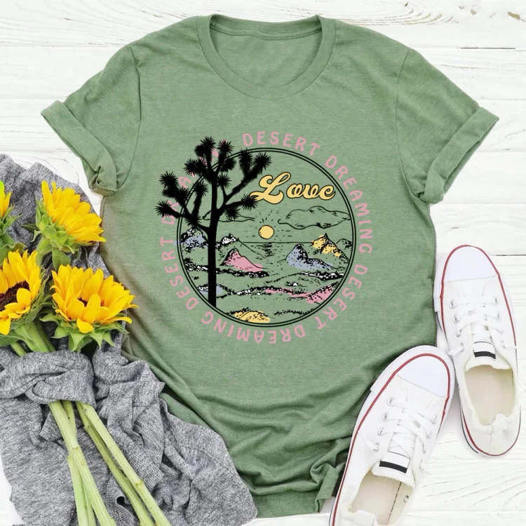 PSL-Nature Lover-Desert   T-shirt Tee -02537