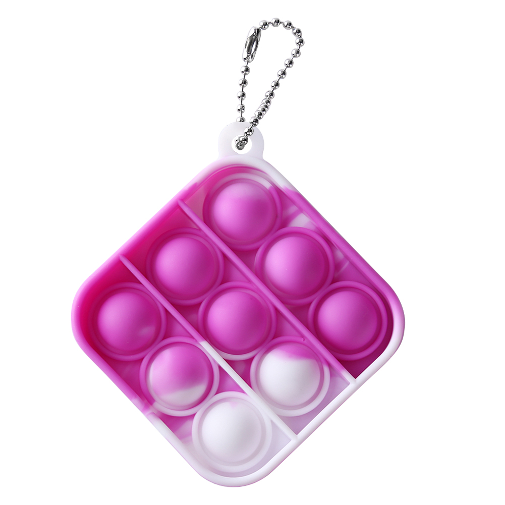 

Purple White - Keychain Pendant, 501 Original