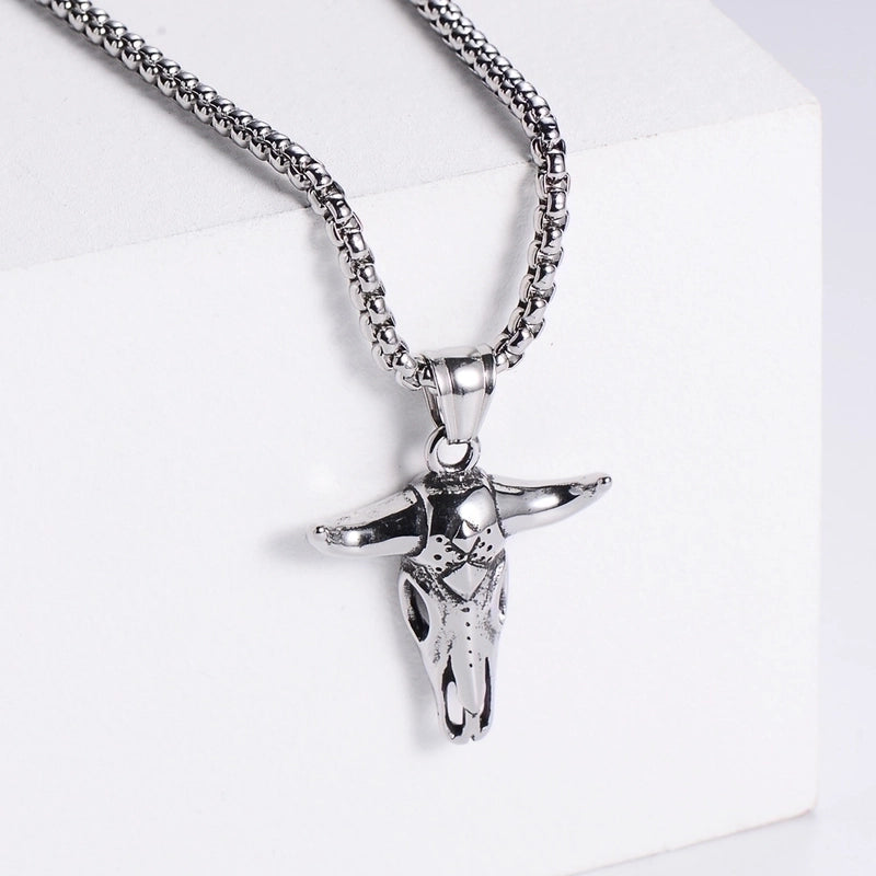 Stainless Steel 18K Gold Plated Retro Plating Animal