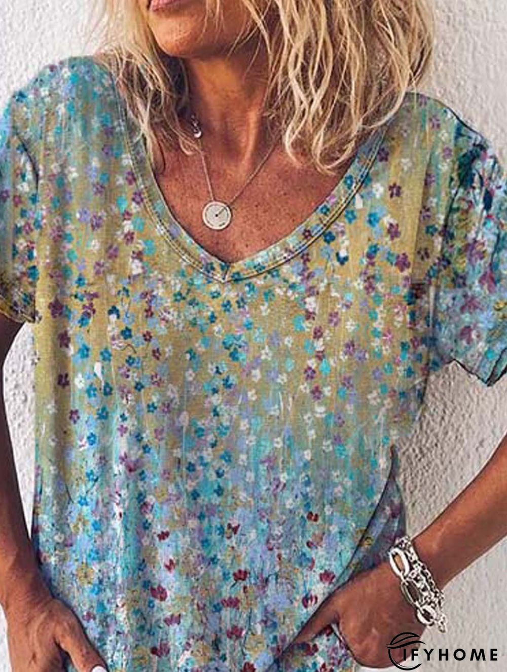 Short Sleeve Shift T-shirt | IFYHOME