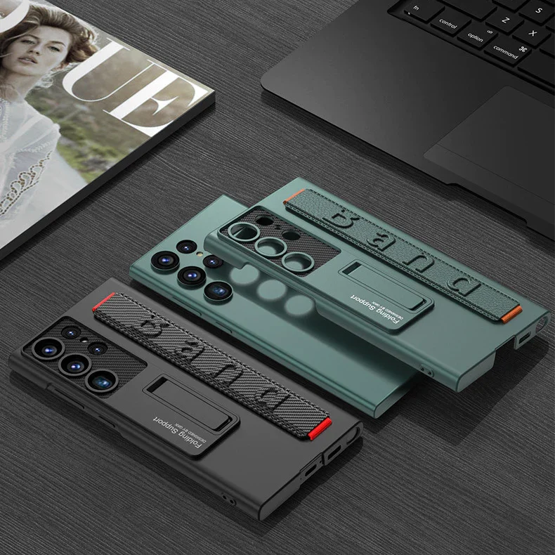 Applicable To For Samsung S23/S22 Series Wrist Strap Bracket Mobile Phone Case