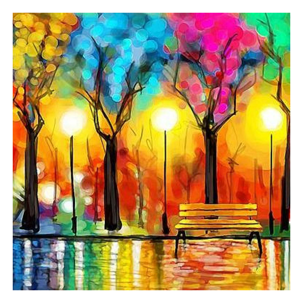 

Tree - Round Drill Diamond Painting - 30*30CM, 501 Original