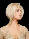 Bobo Blonde Fluffy Pixie Cut Short Straight Hair Wigs