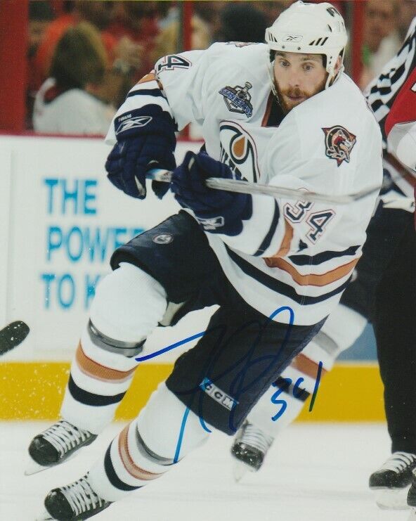 FERNANDO PISANI SIGNED EDMONTON OILERS 8x10 Photo Poster painting #2 Autograph