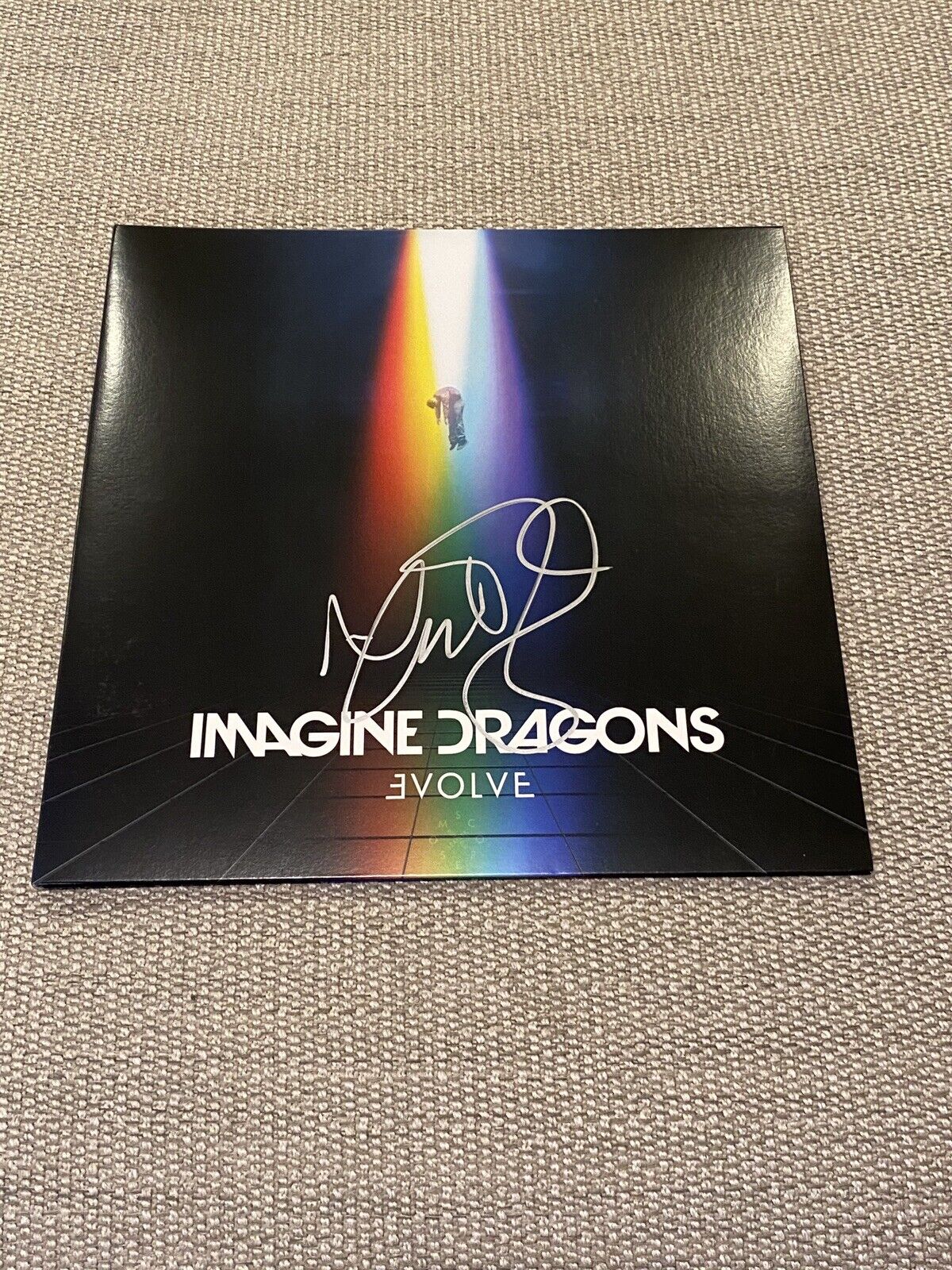 EXACT PROOF DAN REYNOLDS Signed Autographed EVOLVE Vinyl Record Imagine Dragons