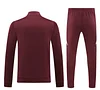 Joyfball 2024/2025 Bayern Munich Long Zipped Jacket Maroon Football Jersey 1:1 Thai Quality 