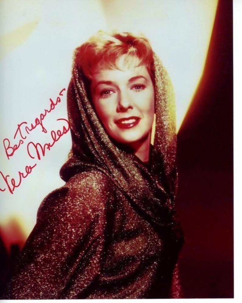 Vera miles signed autographed Photo Poster painting