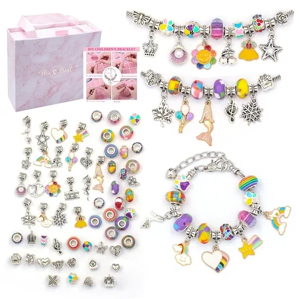 (🔥2023 BEST GIFT TO GIRLS🔥) 🎀DIY Crystal Bracelet Set