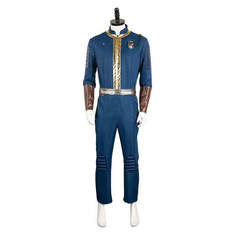 TV Fallout (2024) Vault 76 Dweller Blue Jumpsuit Unisex Outfits Cosplay Costume Halloween Carnival Suit