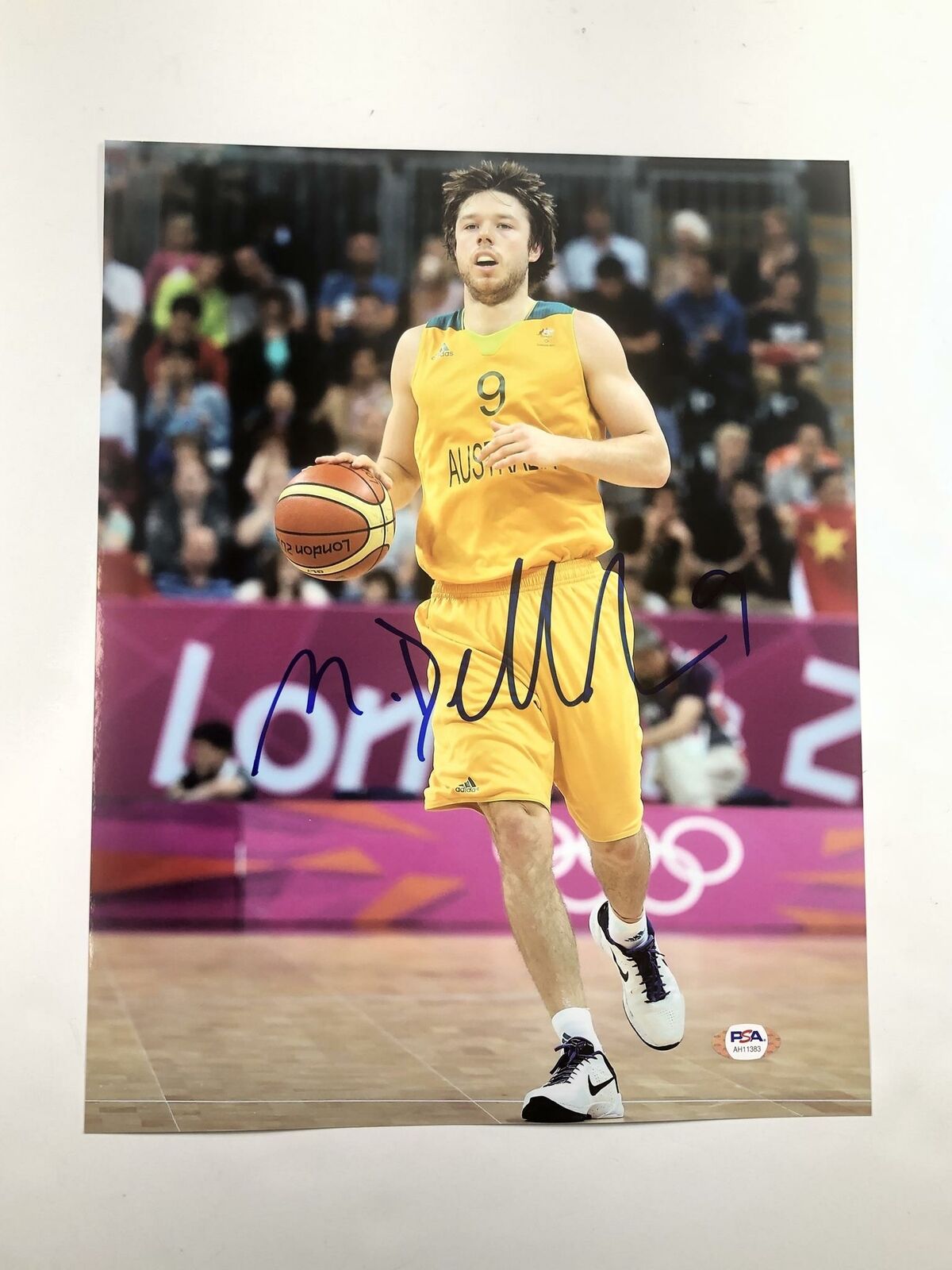 Matthew Dellavedova signed 11x14 Photo Poster painting PSA/DNA Australia Cavaliers Autographed