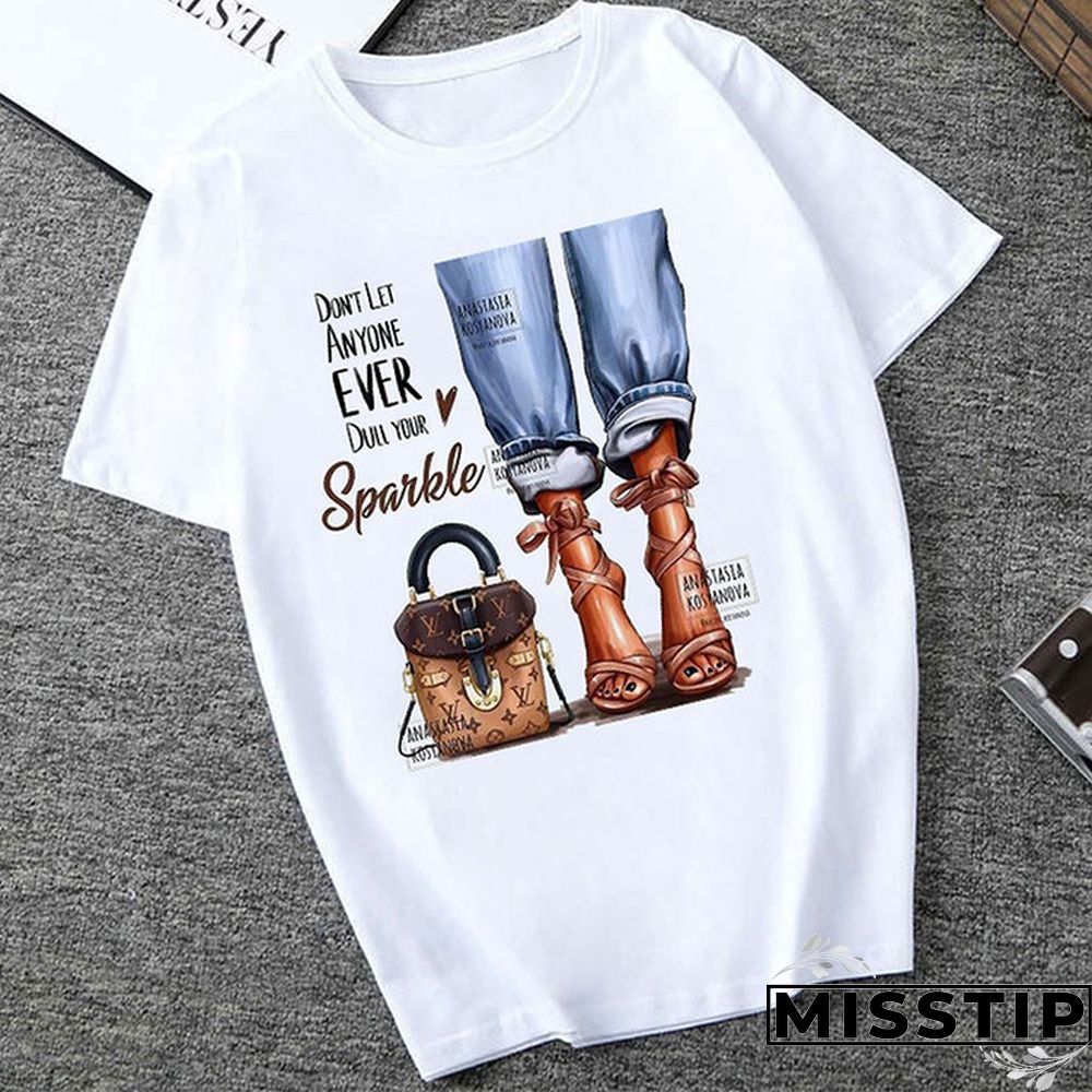 Orange Fashion Casual Daily O Neck Short Sleeve Regular Sleeve Regular Letter Character Tops