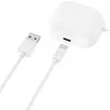 Replacement Charging Case Fit for Galaxy Buds3 FE (R420) No Earbuds 590mAh Charger Case Cradle Dock with Type-C Charge Cable