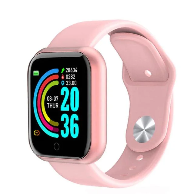Waterproof Smart Watch w/ HR & BP Monitor