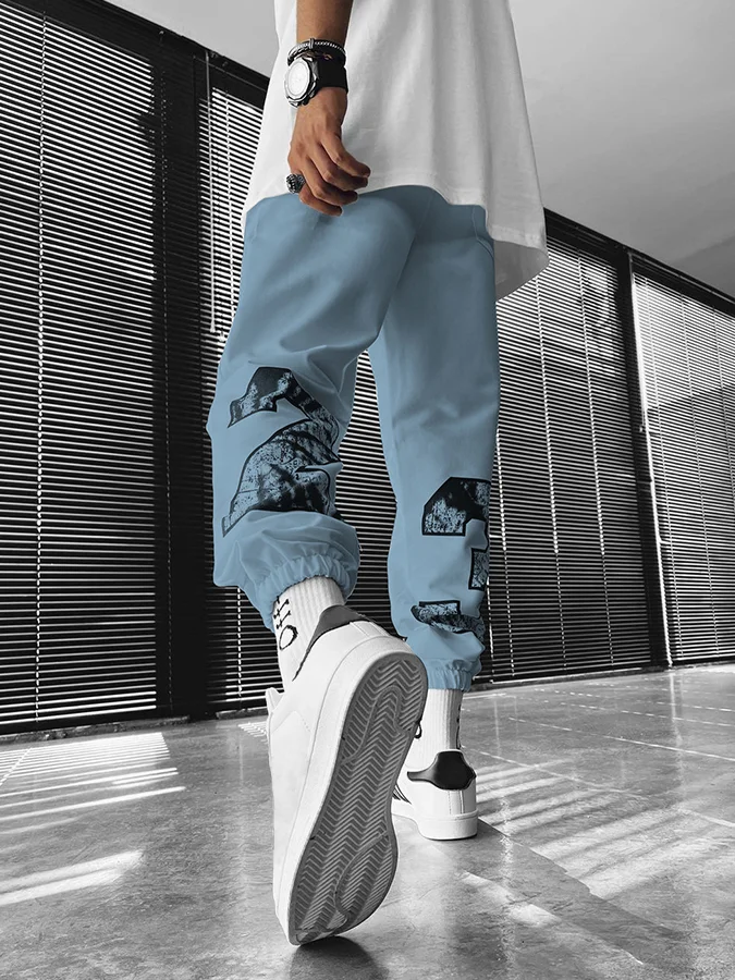 Men's Casual Print Pants