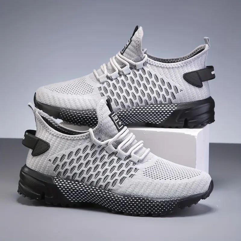 🔥Hot Sale - 60% OFF🔥Yellow High-Top Performance Athletic Sneakers - Breathable Mesh