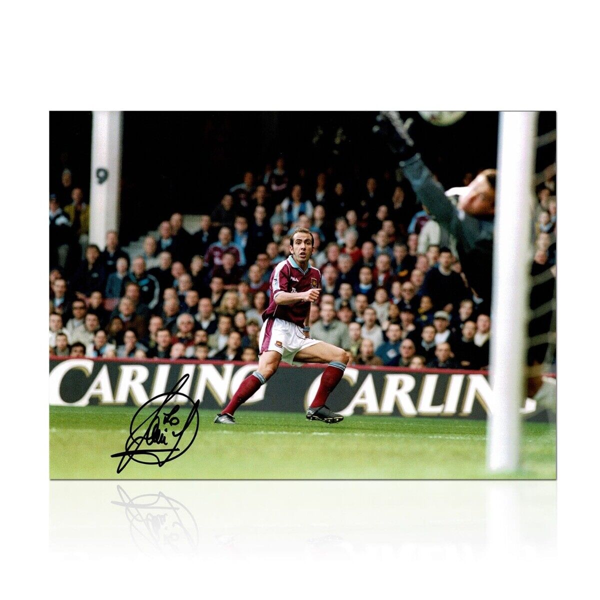 Paolo Di Canio Signed West Ham United Photo Poster painting: Goal of the Season