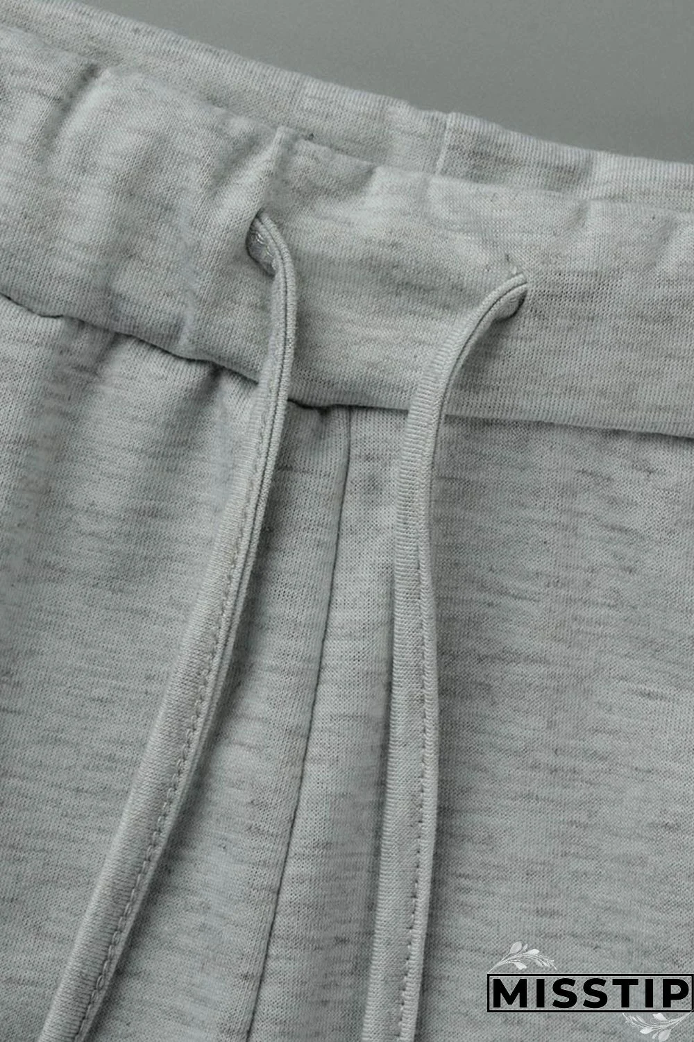 Black Casual Solid Ripped Patchwork O Neck Short Sleeve Two Pieces