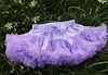 Kid Baby Girls Fluffy Chiffon Solid Colors Tutu  Dance Skirt Dress