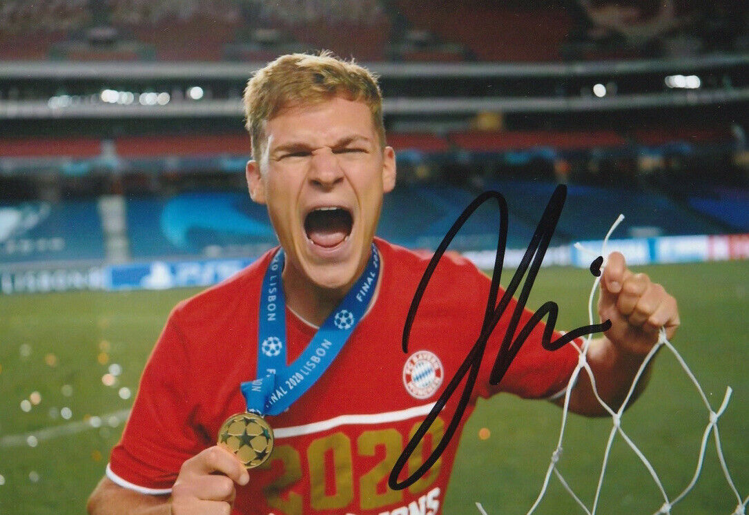 Joshua Kimmich Hand Signed 6x4 Inch Photo Poster painting German Football Bayern Munich