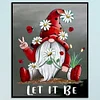 Gnome - 11CT Stamped Cross Stitch - 40*50cm - Xmas