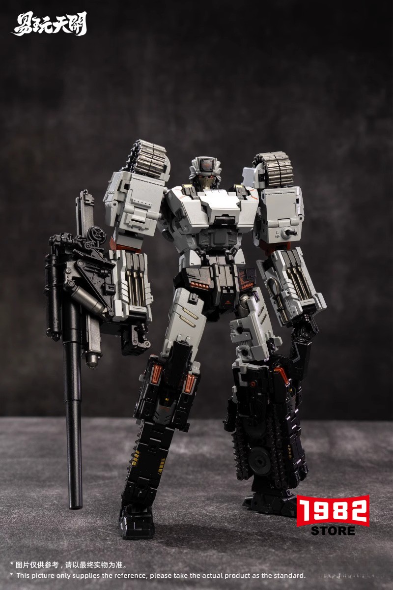 TOYSEASY YW2412B TITAN WF Tank WAR Mecha Model Transform Toys Action Figure, Premium Collectible for Mecha Enthusiasts