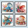 (Multi-Style)Shell Pearls-Partial Special Shaped Diamond Painting 30*30CM