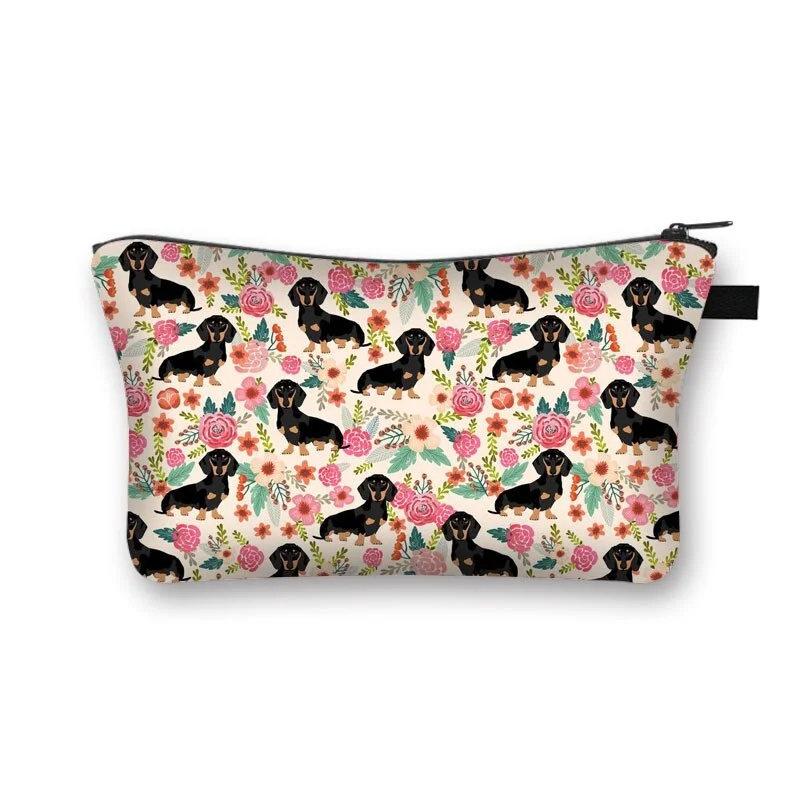 Polyester Cosmetic Bag - Dog