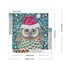 Diamond Painting -5D Full Round Drill Christmas Owl