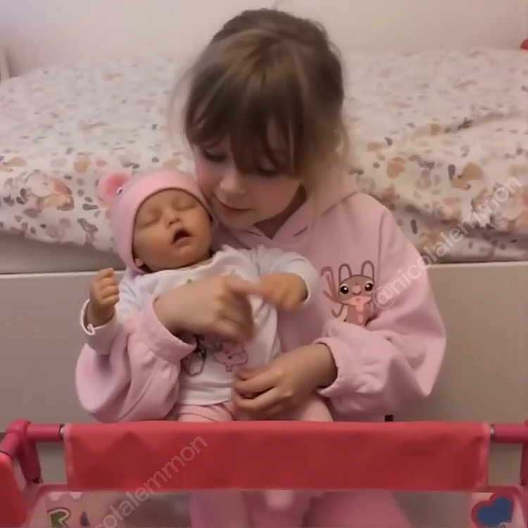 Babeside Sleeping Reborn Baby Twinnie 17" Little Infant Girl Healing of the Heart