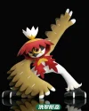 1/20 Scale World Zukan Evolution of Decidueye Set - Pokemon Statue - Wonder Studio