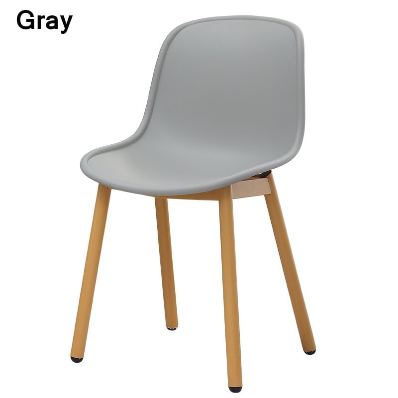Nordic Minimalism Dining Chairs Restaurant Creative Bedroom Living Room Plastic Chair Coffee Table Hotel Shoe Sofa Furniture