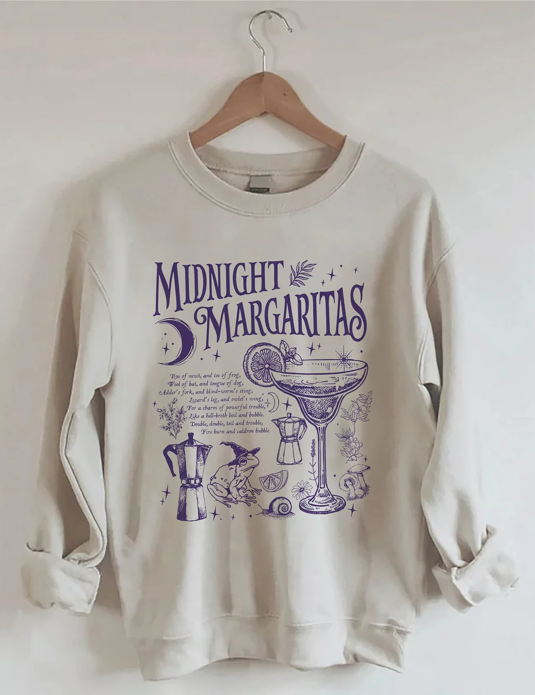 Midnight Margaritas Design Sweatshirt