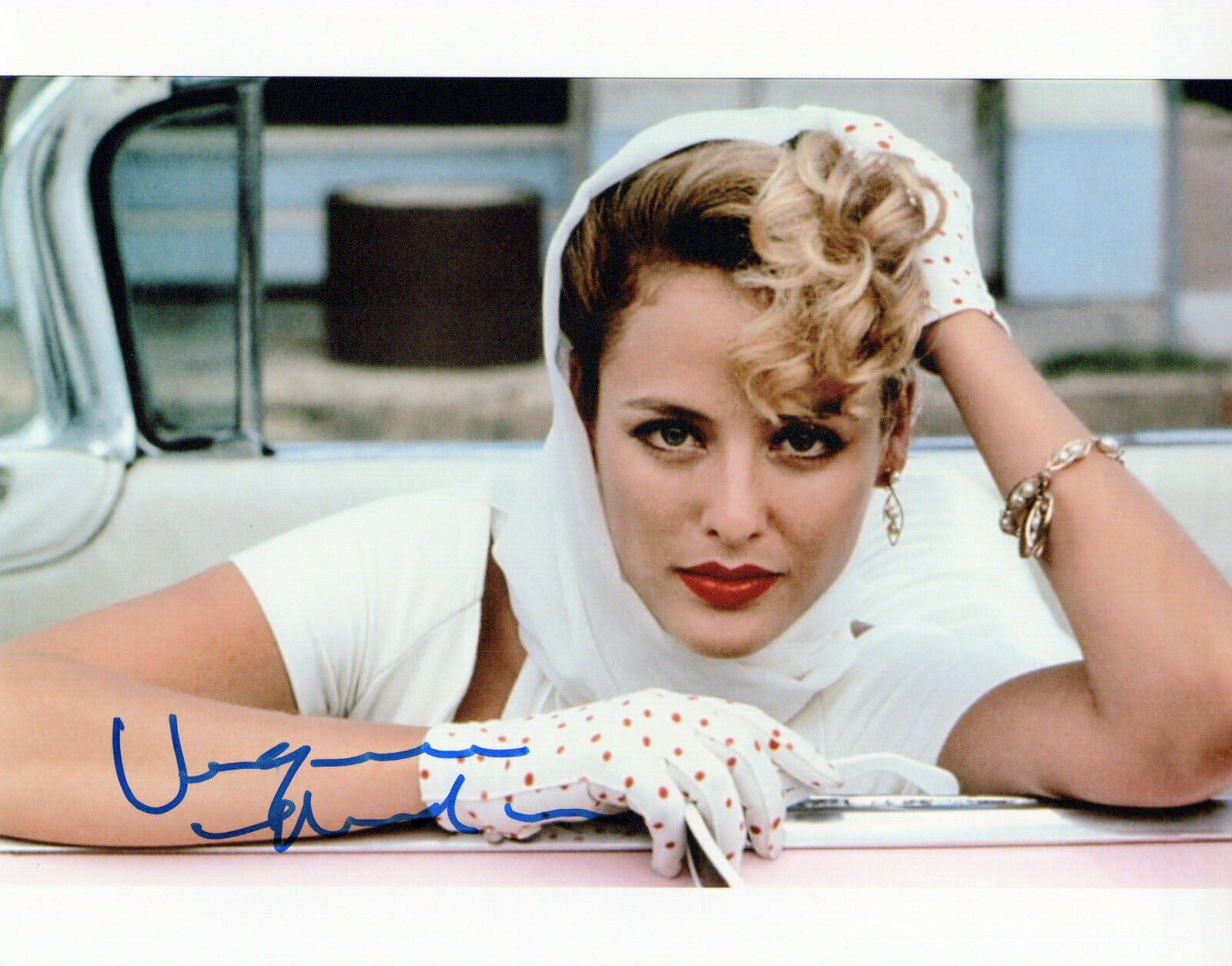 Virginia Madsen glamour shot autographed Photo Poster painting signed 8x10 #3