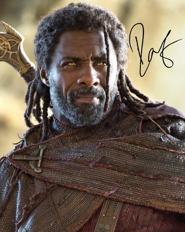 Idris Elba - Heimdall - Thor Autograph Signed Photo Poster painting Print