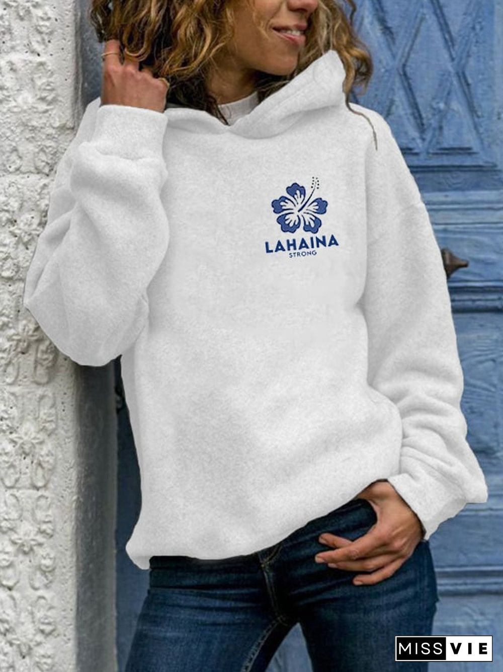 Women's Lahaina Strong Print Hoodie