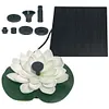 Lotus Shape Pond Decoration 2.5W Solar Powered Fountain Pump Bird Bath Fountains