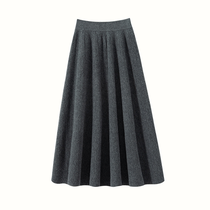 Vintage Women's Cashmere Skirt REAL SILK LIFE