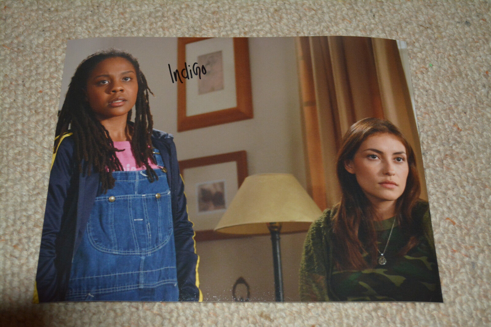 INDIGO signed autograph In Person 8x10 20x25 cm BUFFY