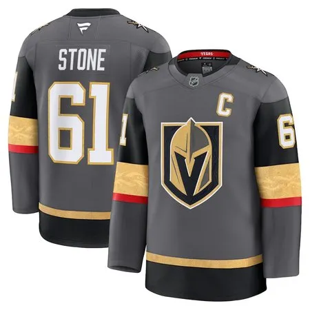 Youth Vegas Golden Knights #61 Mark Stone  Gray Alternate Jersey