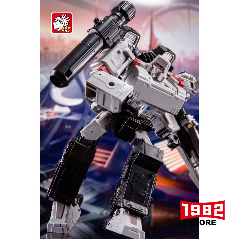 BPF Megatron Transformers Tank Robot Alloy Action Figure Model Detailed Collectible Toy for Kids US Fans Display & Gifting with Durable Alloy Build and Transformable Design