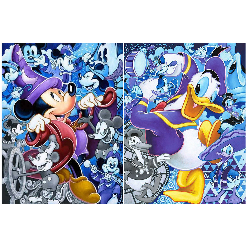 Mickey Mouse and Donald Duck Diamond Painting Kits 20% Off Today