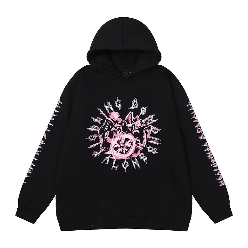 VLONE Rider Hoodie Men'S And Women'S Plush Hoodie