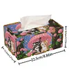 Regenschirm 5d DIY Diamantmalerei handgemachte Taschentuchhalter Holz Taschentuch Box Handwerk