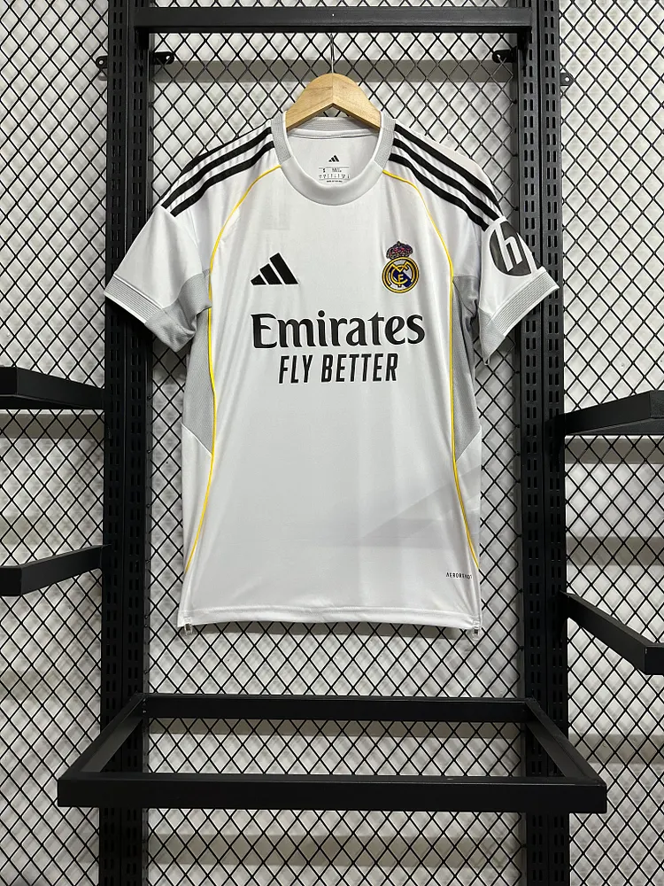 2025/2026 Real Madrid Home Football Shirt 1:1 Thai Quality