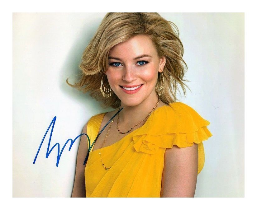 ELIZABETH BANKS AUTOGRAPHED SIGNED A4 PP POSTER Photo Poster painting PRINT 1