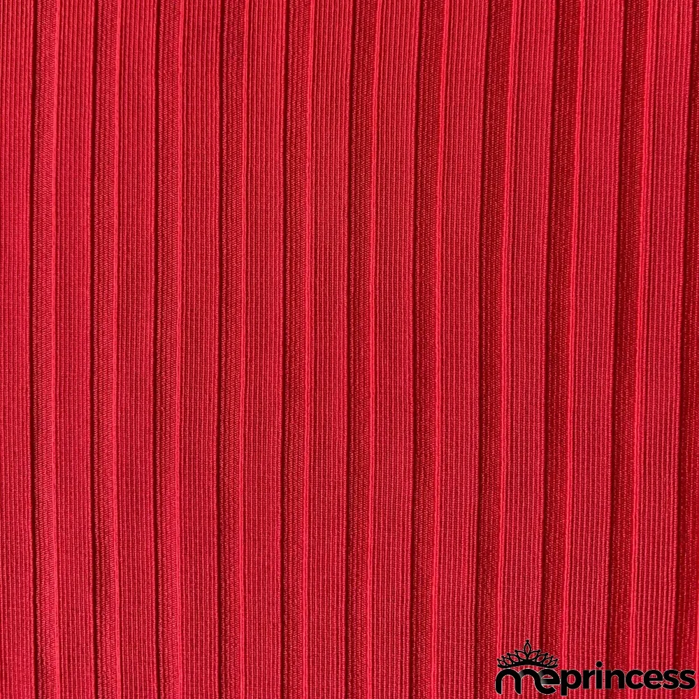 Solid Knitted Split Skinny Long Pants